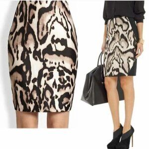 Diane von Furstenberg ‘Mae’ Mikado Pencil Skirt Size 6 Q58